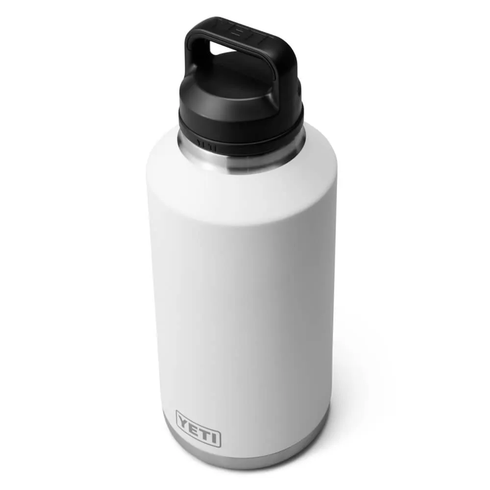 21071080010 Yeti Rambler 64oz Bottle with Chug Cap in White