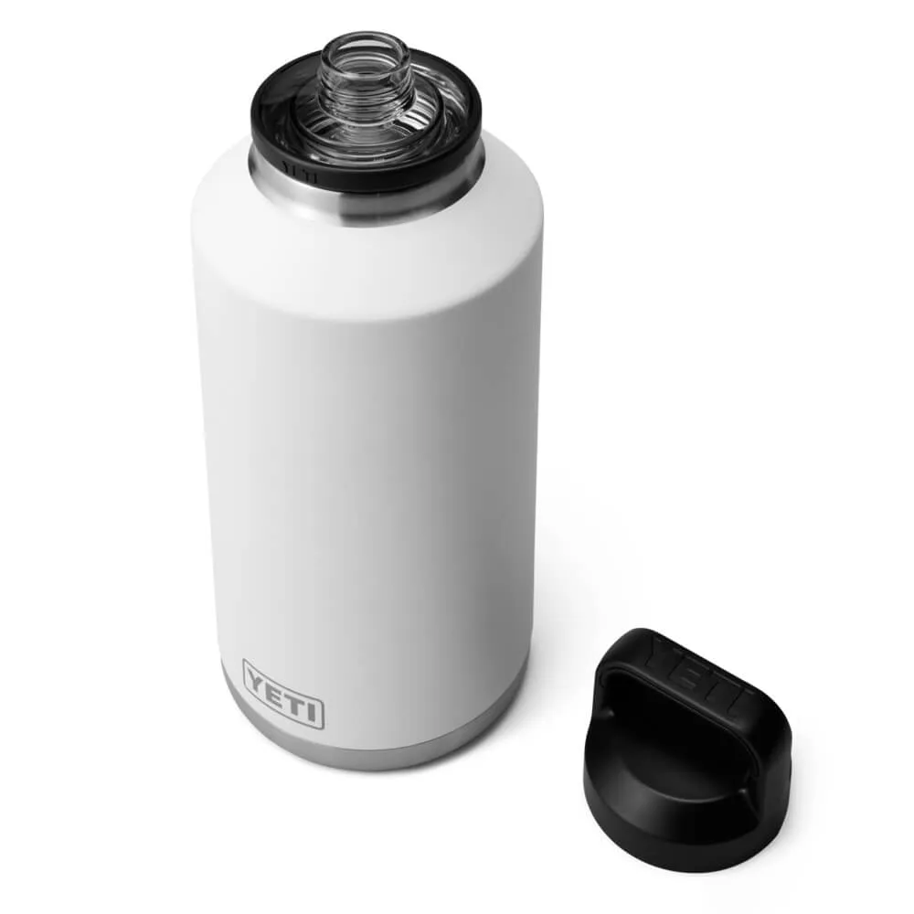 21071080010 Yeti Rambler 64oz Bottle with Chug Cap in White