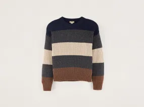 242 Blue Striped Giman Sweater