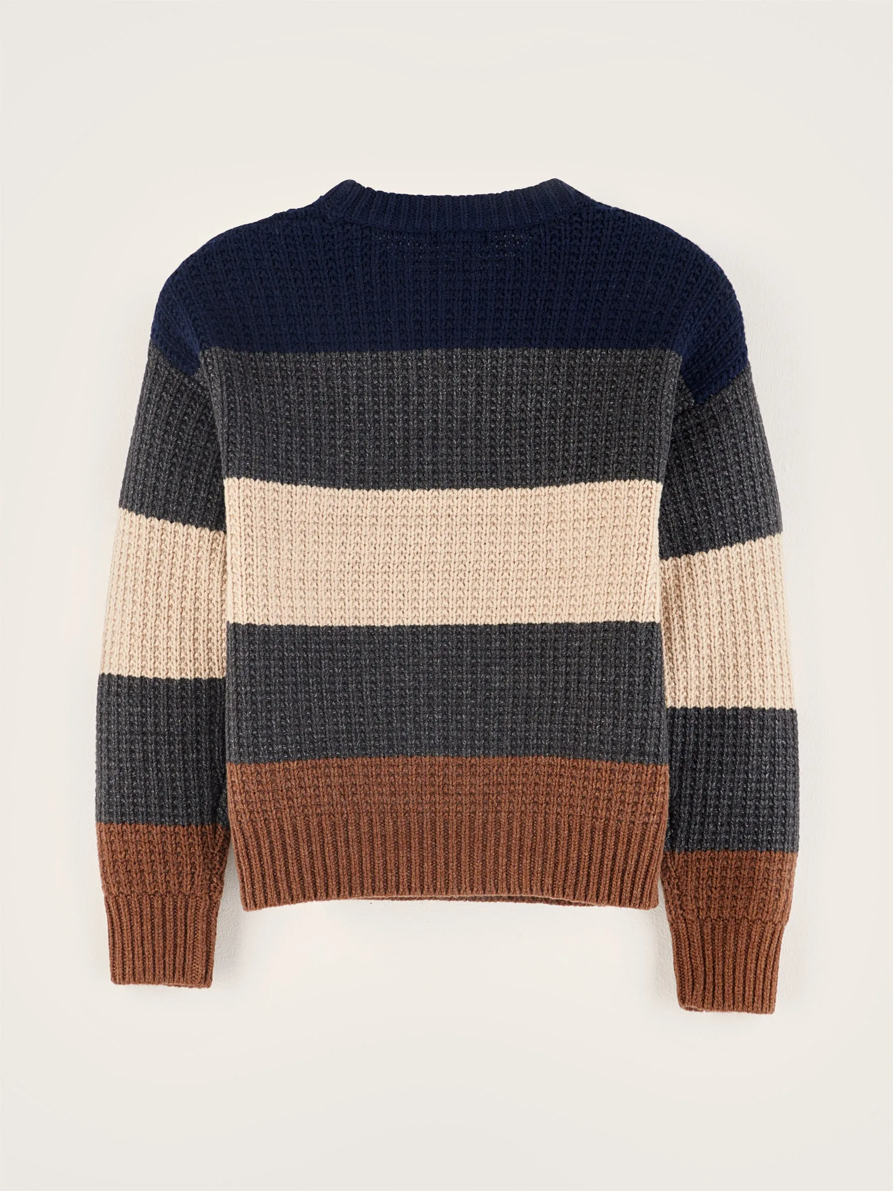 242 Blue Striped Giman Sweater