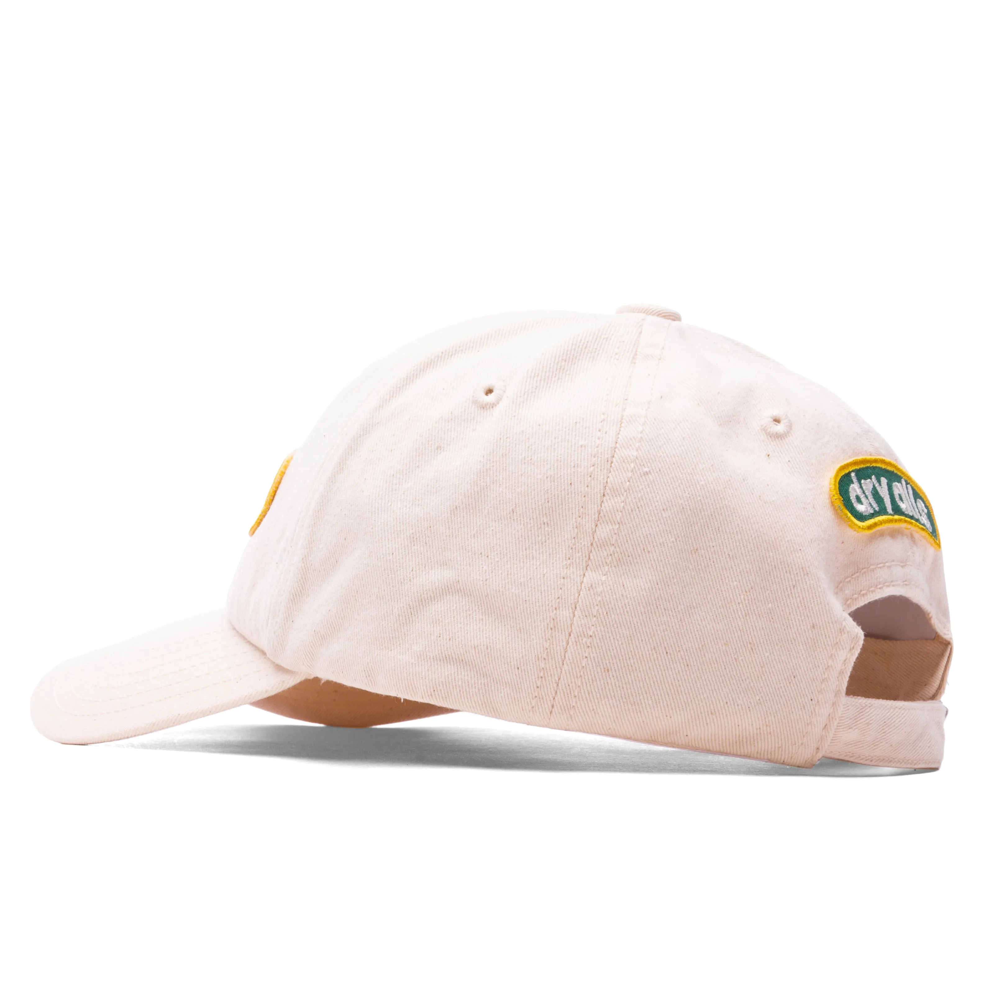 6 Panel Cap in White