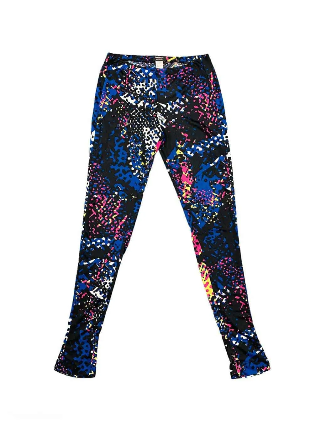 90s Vintage Miss Sixty Multicoloured Abstract Leggings - S/M