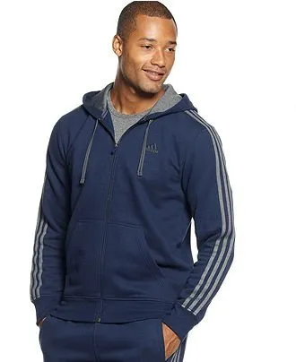 adidas Men's Corner Route fleece hoodie