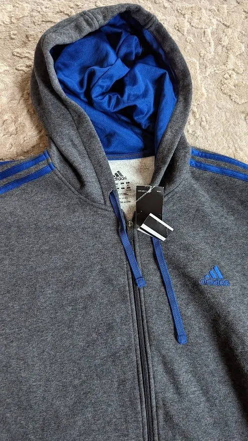 adidas Men's Corner Route fleece hoodie