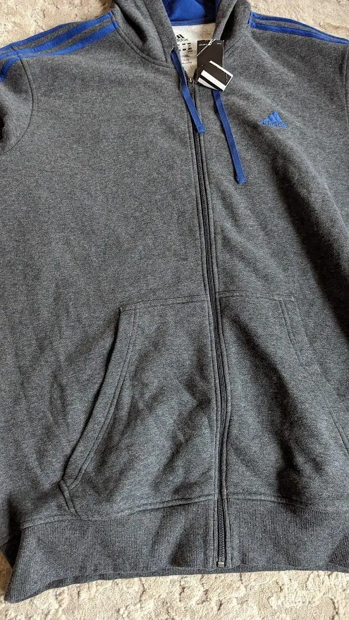 adidas Men's Corner Route fleece hoodie