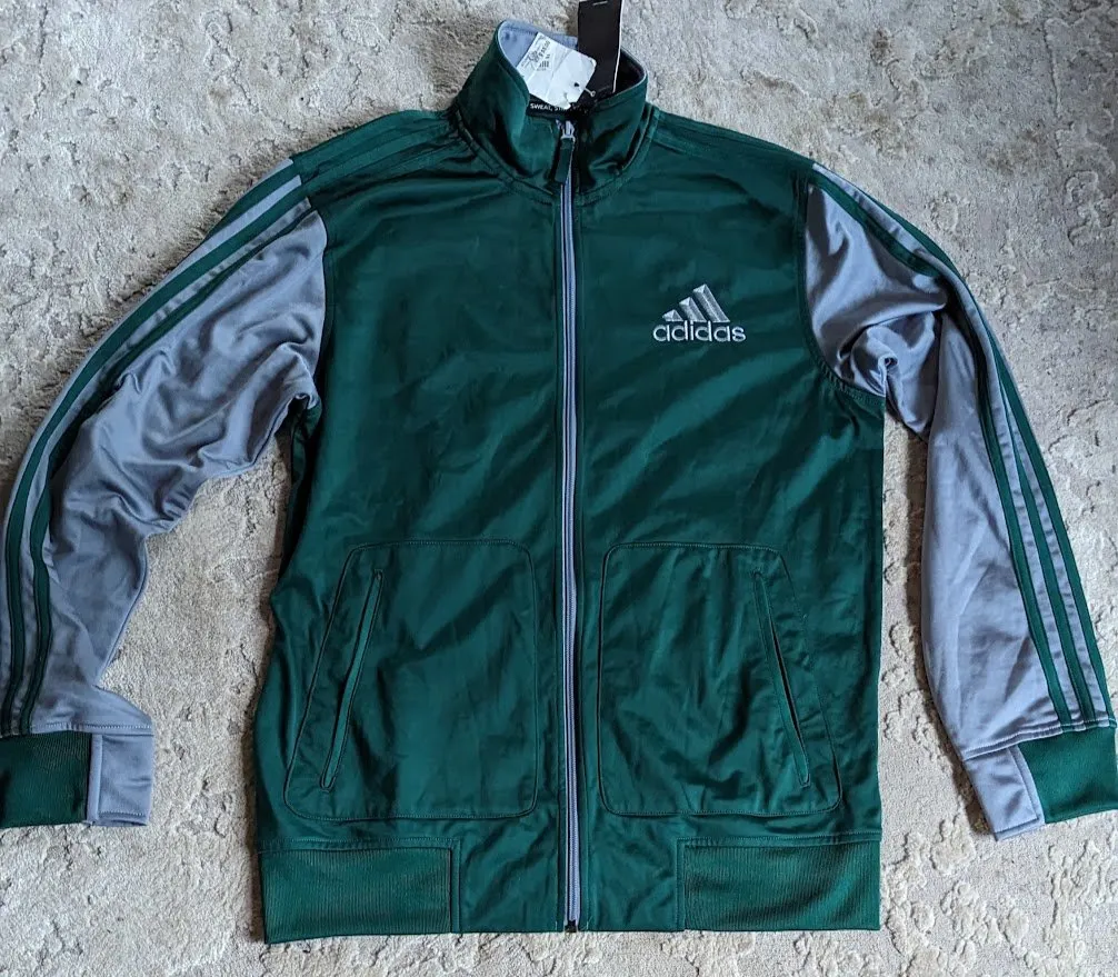 Adidas Men's Track Jacket - Ultimate Varsity Style