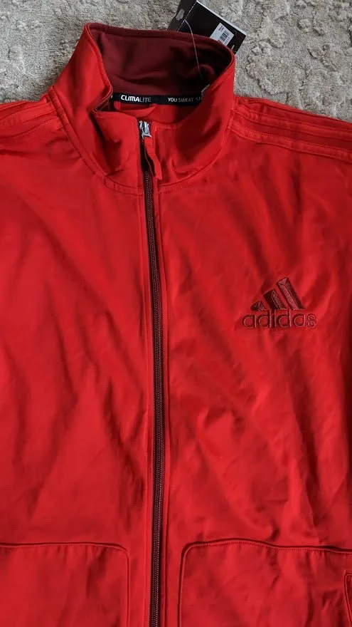 Adidas Men's Track Jacket - Ultimate Varsity Style