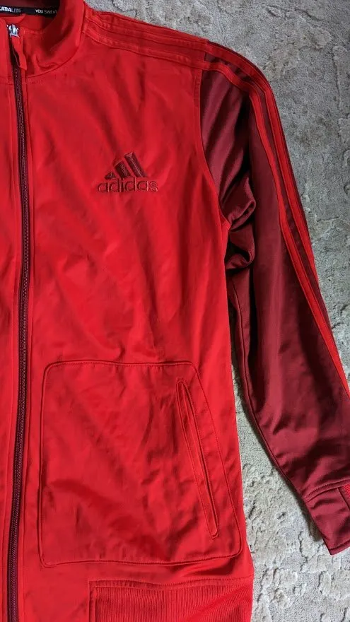 Adidas Men's Track Jacket - Ultimate Varsity Style