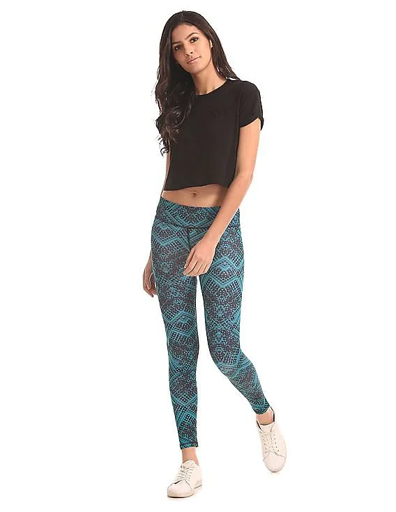 Aeropostale Printed Active Leggings