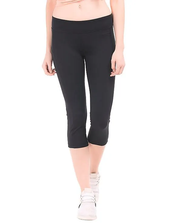 Aeropostale Panelled Cropped Leggings