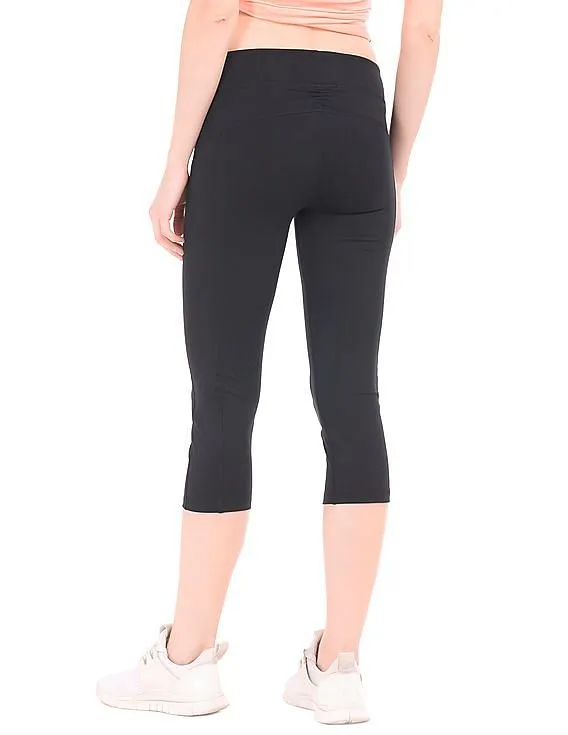 Aeropostale Panelled Cropped Leggings