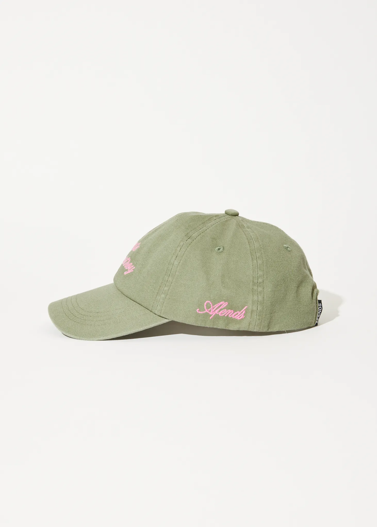 AFENDS Womens Panelled Cap Olive