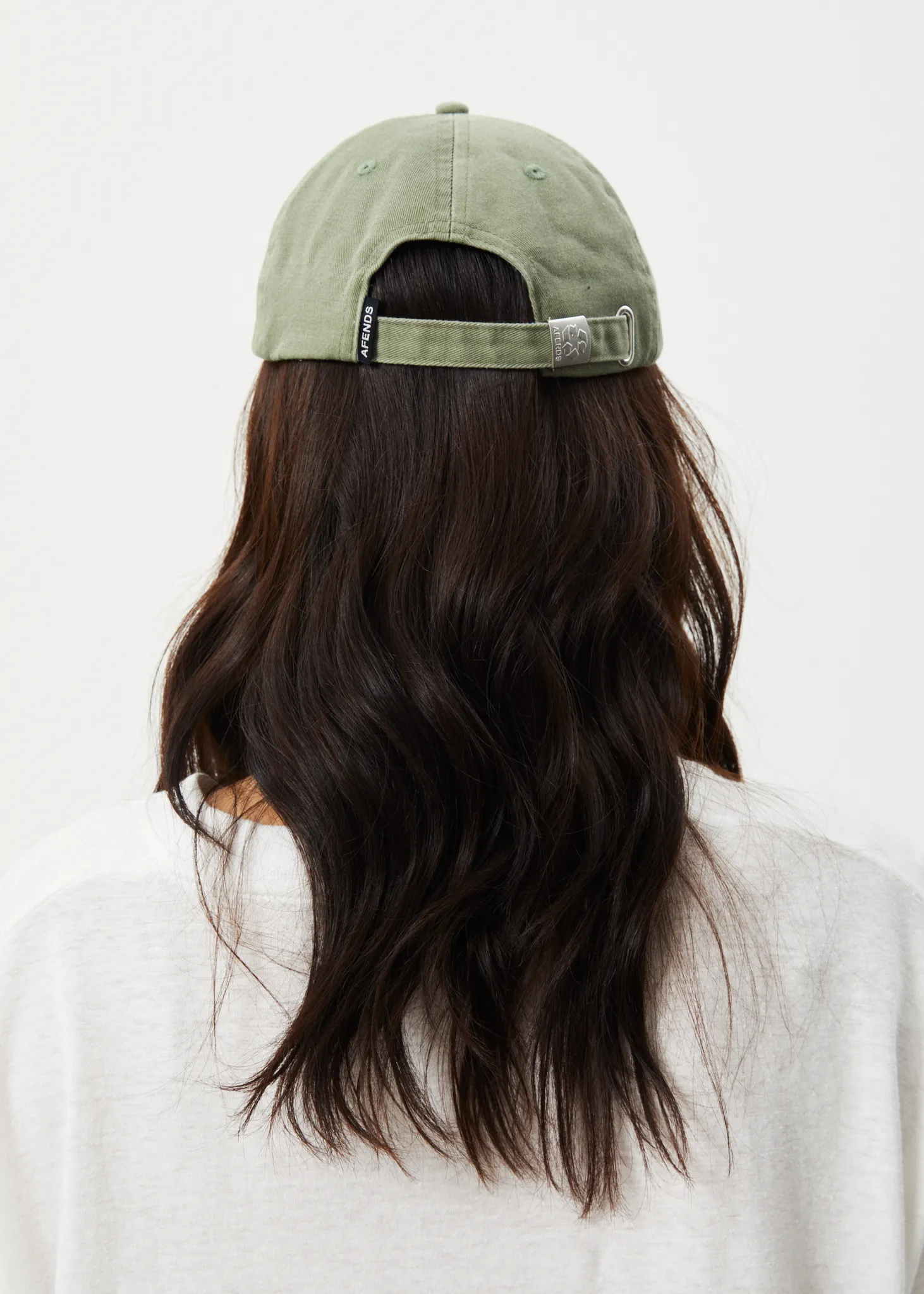 AFENDS Womens Panelled Cap Olive