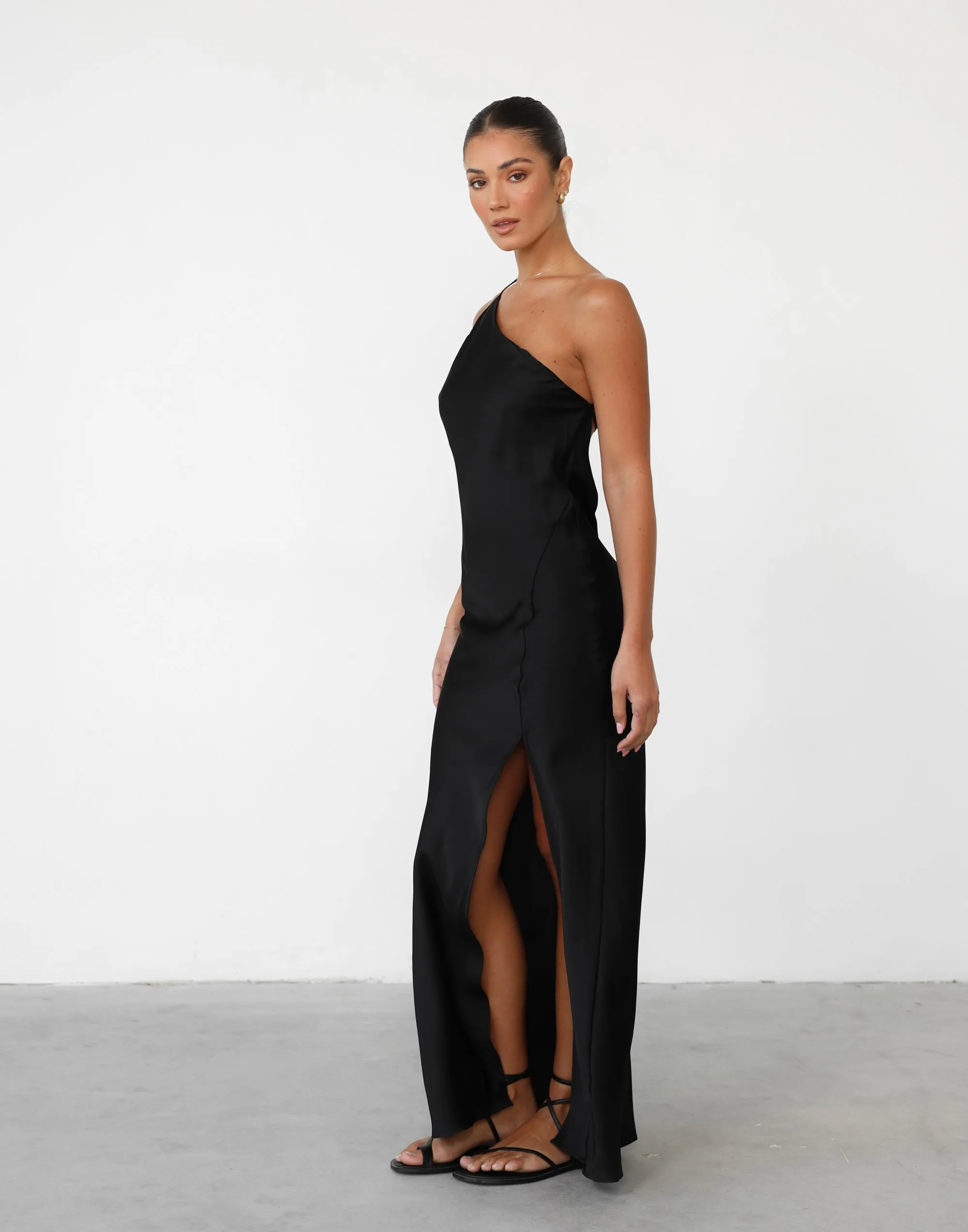 Alexandra Maxi Dress (Black)