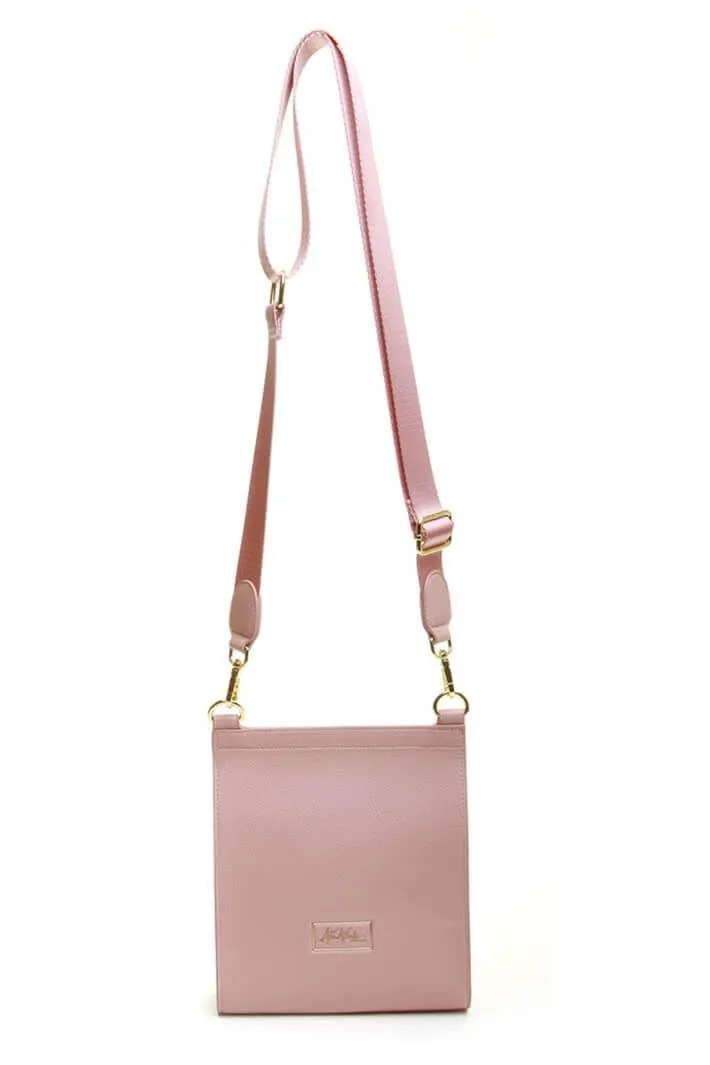 Alice Wheeler Bloomsbury Crossbody Bag in Pink