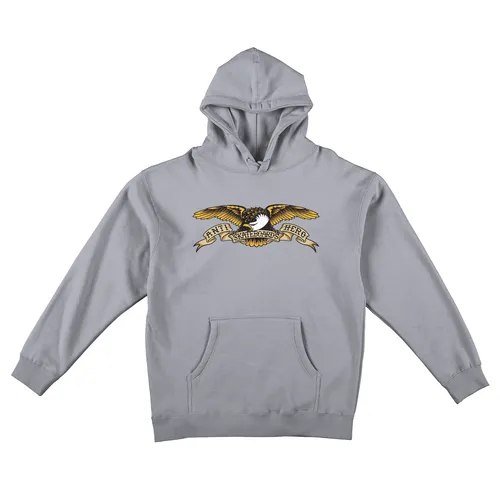 Anti Hero Skateboards Hoody Eagle Pullover - Smoke