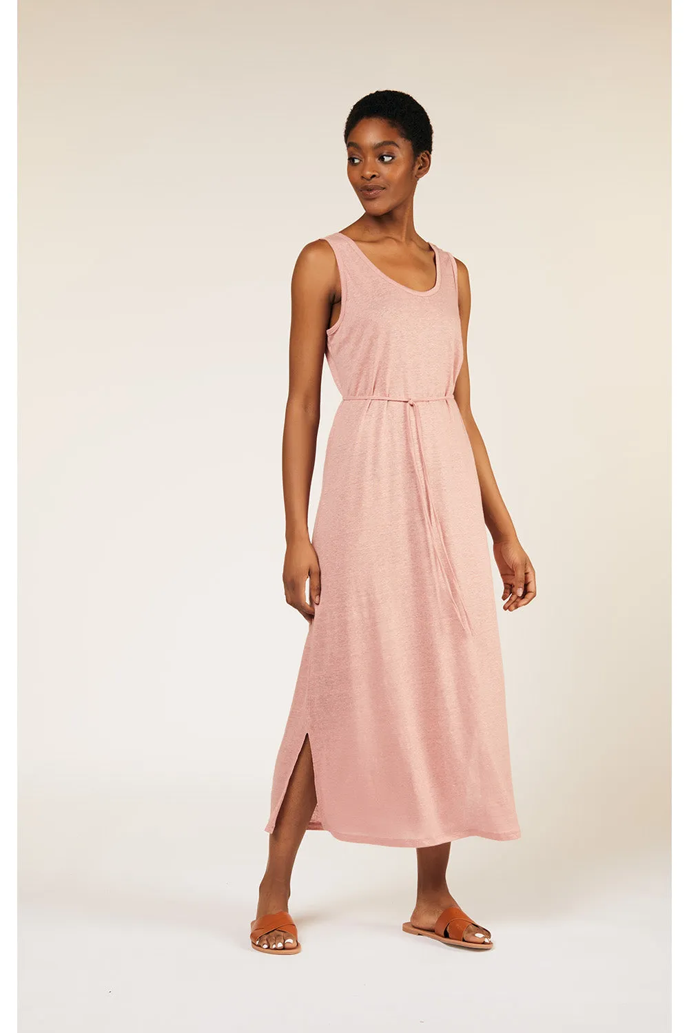 Arden Linen Dress -> Linen Dress Arden