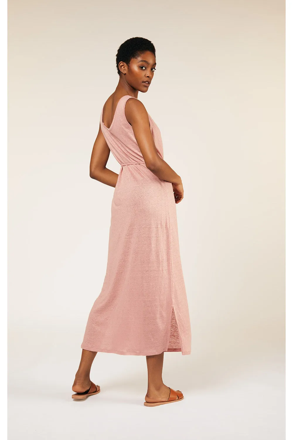 Arden Linen Dress -> Linen Dress Arden