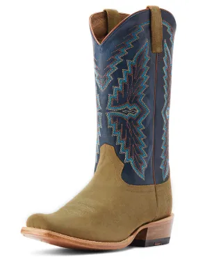 Ariat Men's Futurity Showman Western Boot - Dijon Roughout - Style 10044499