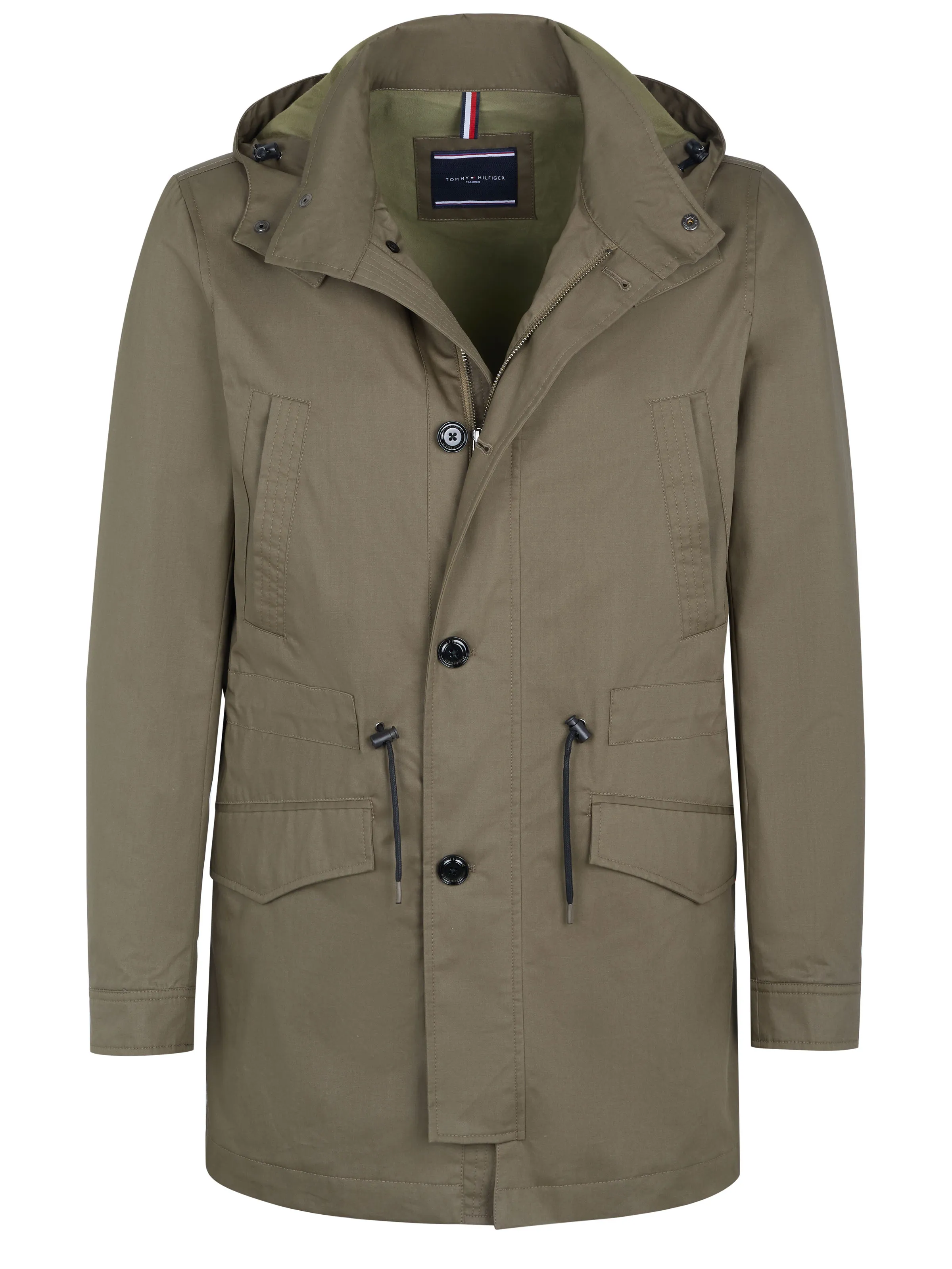 beige Tommy Hilfiger coat