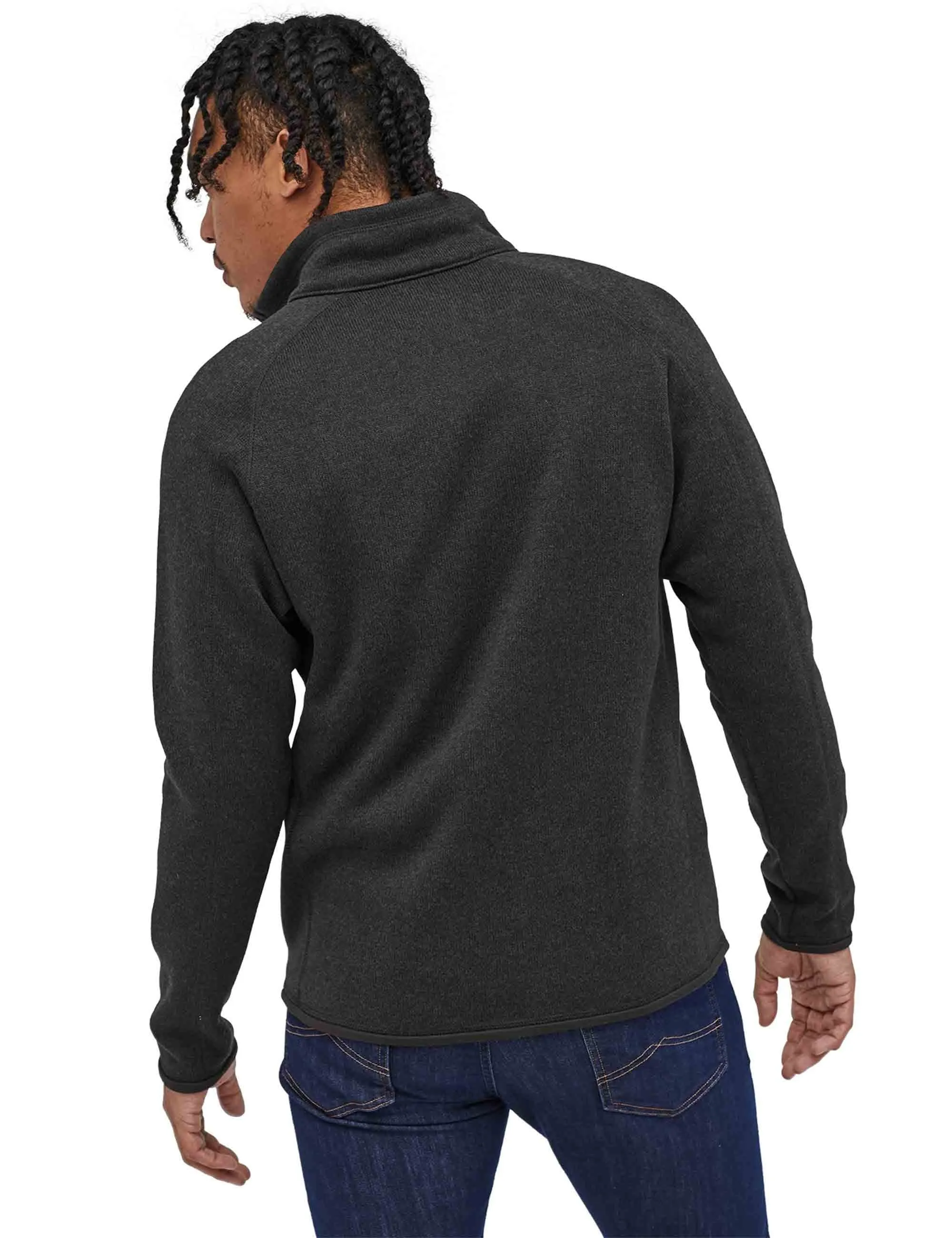 Black Better Sweater Fleece Jacket