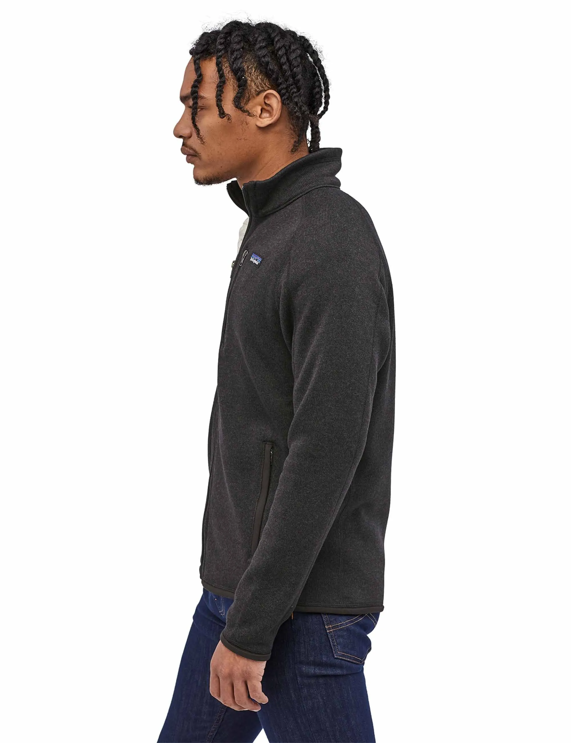 Black Better Sweater Fleece Jacket