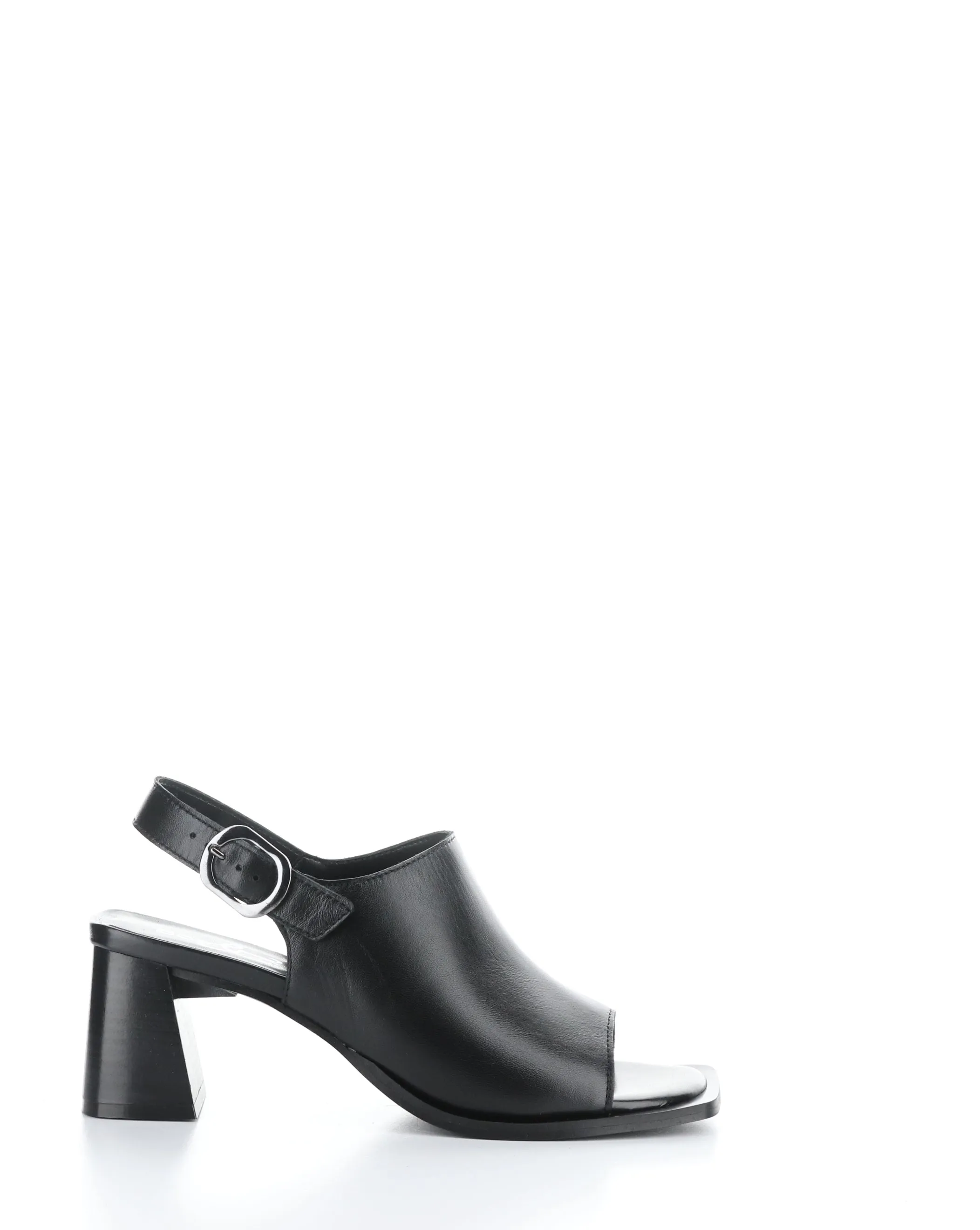 BIBI BLACK Sandals with Buckle