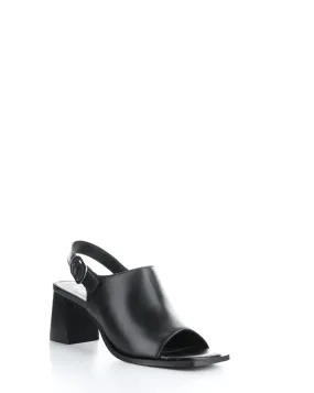 BIBI BLACK Sandals with Buckle