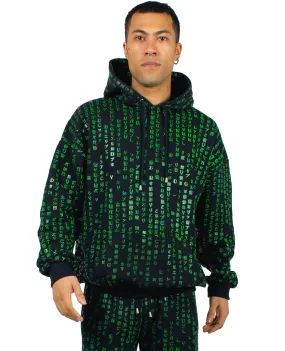 Binary Hoodie in Oversized Fit