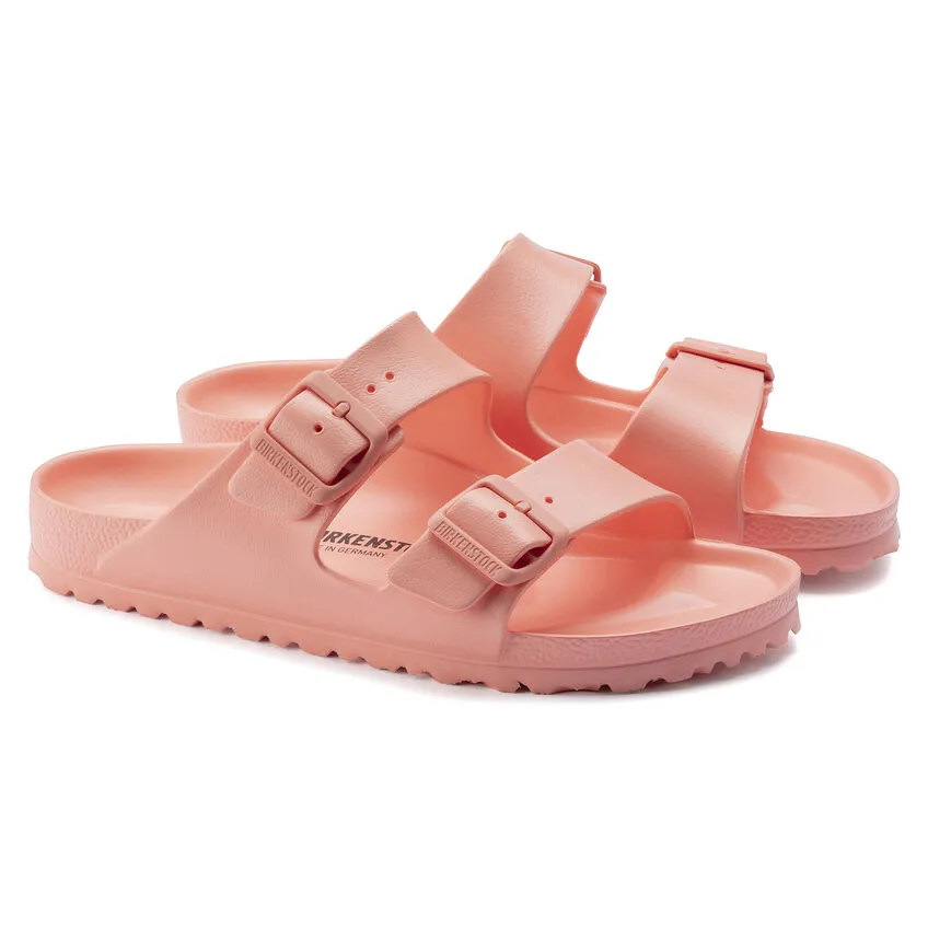 Birkenstock Womens Arizona EVA Sandals in Coral Peach