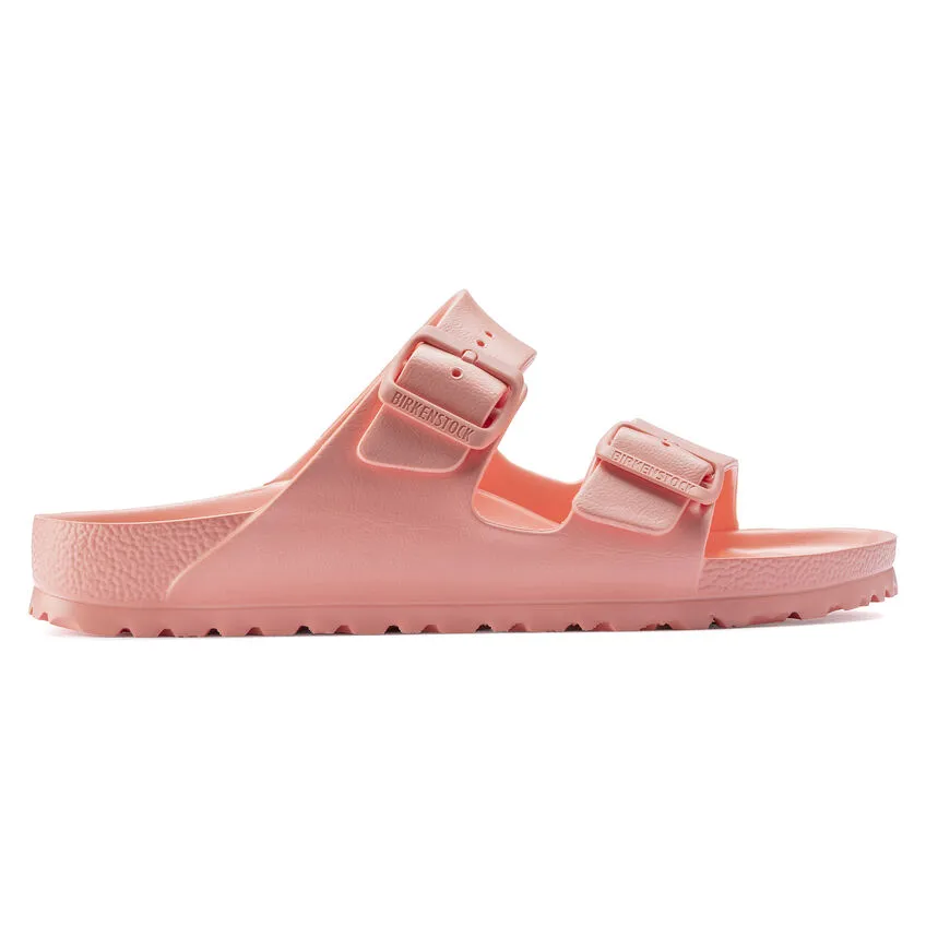 Birkenstock Womens Arizona EVA Sandals in Coral Peach