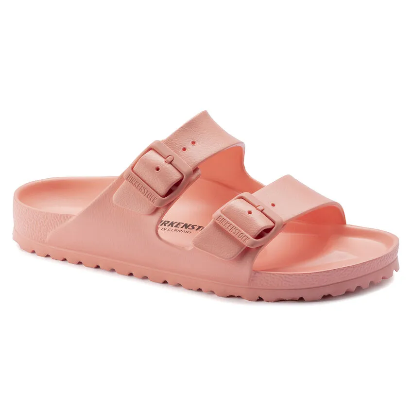 Birkenstock Womens Arizona EVA Sandals in Coral Peach