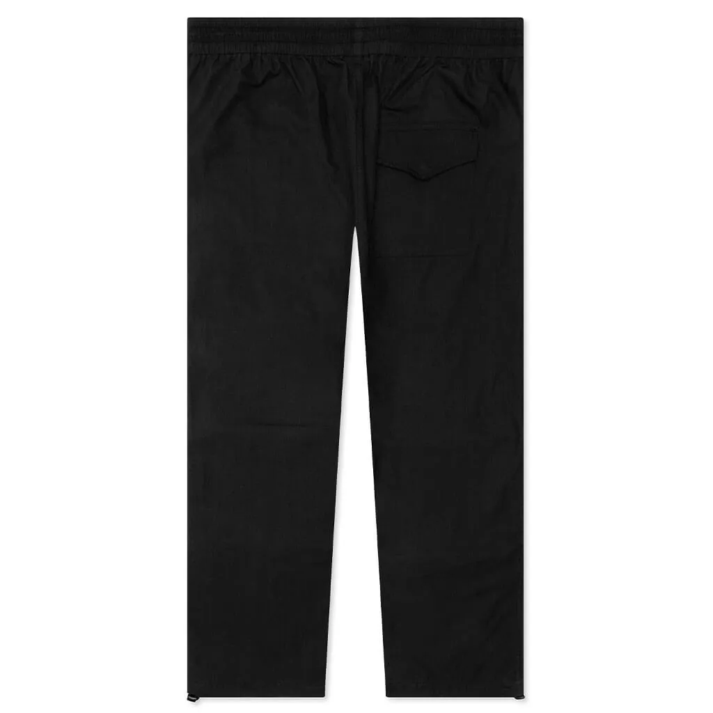 Black Military Style Fatigue Pants