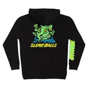 Black Slime Balls Wheels Hoody Peepers Pullover