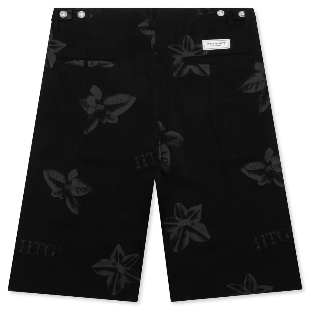 Black Tobacco Shorts