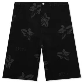 Black Tobacco Shorts