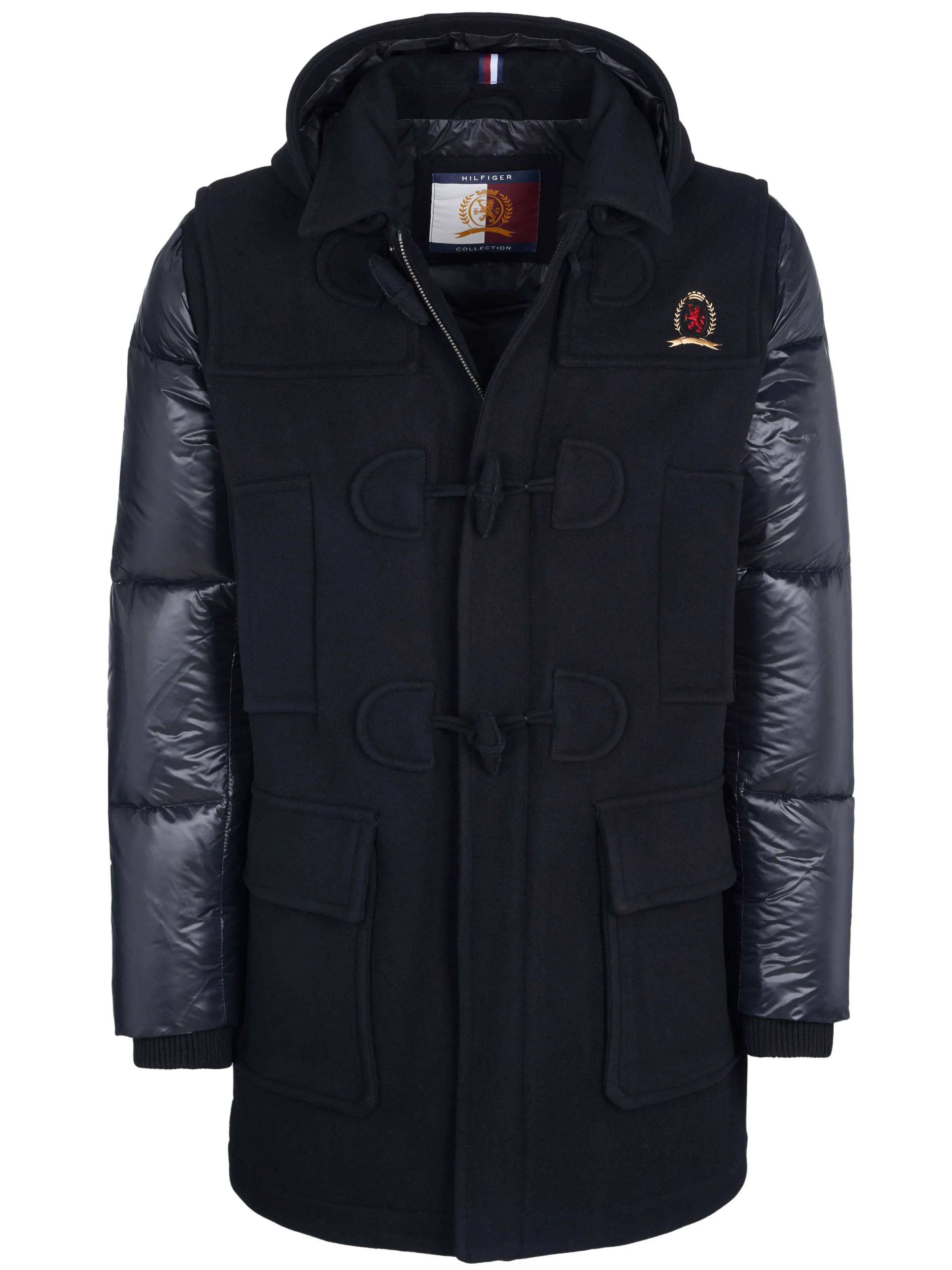 Black Tommy Hilfiger Outerwear