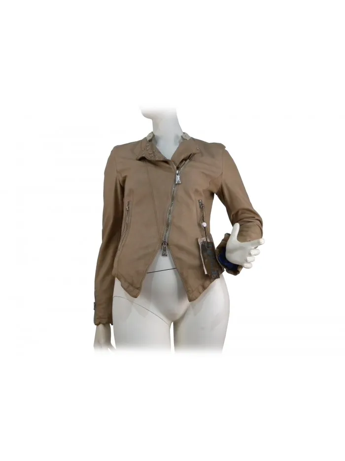 Bleached women's jacket by Delan