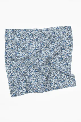 Blue Liberty Floral Chambray Scarf.