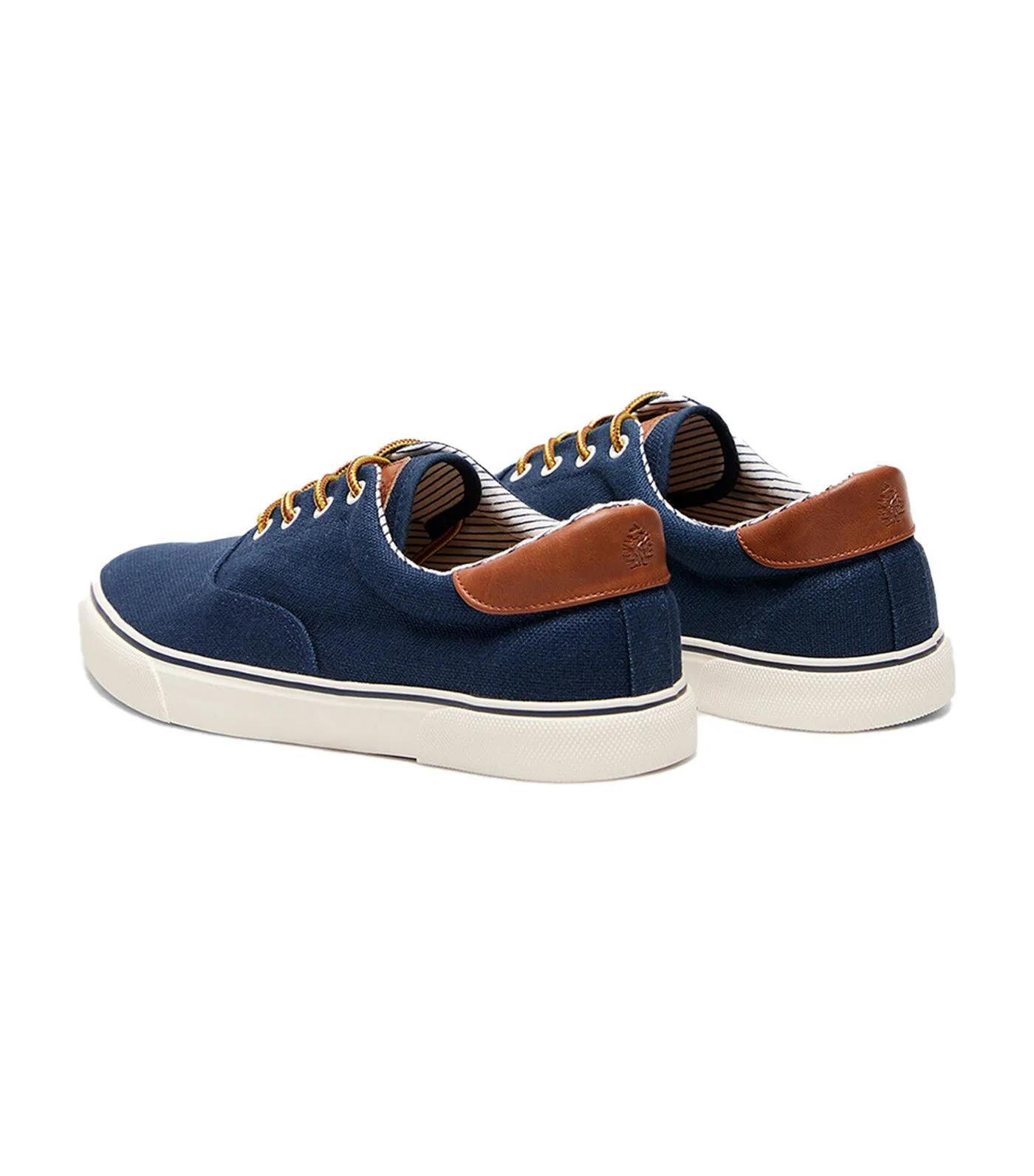 Blue Organic Cotton Casual Sneaker