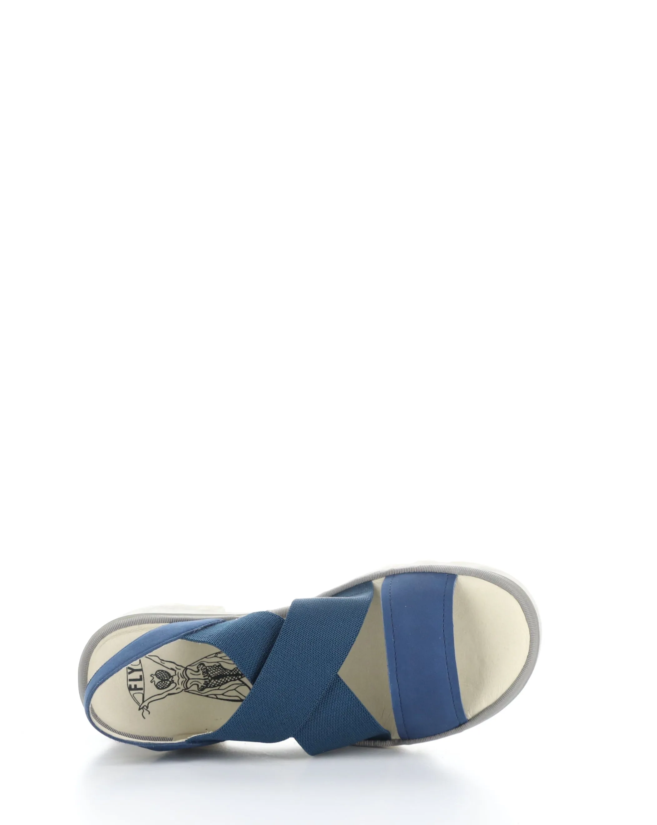 Blue Round Toe TAJI502FLY Sandals, Style 002