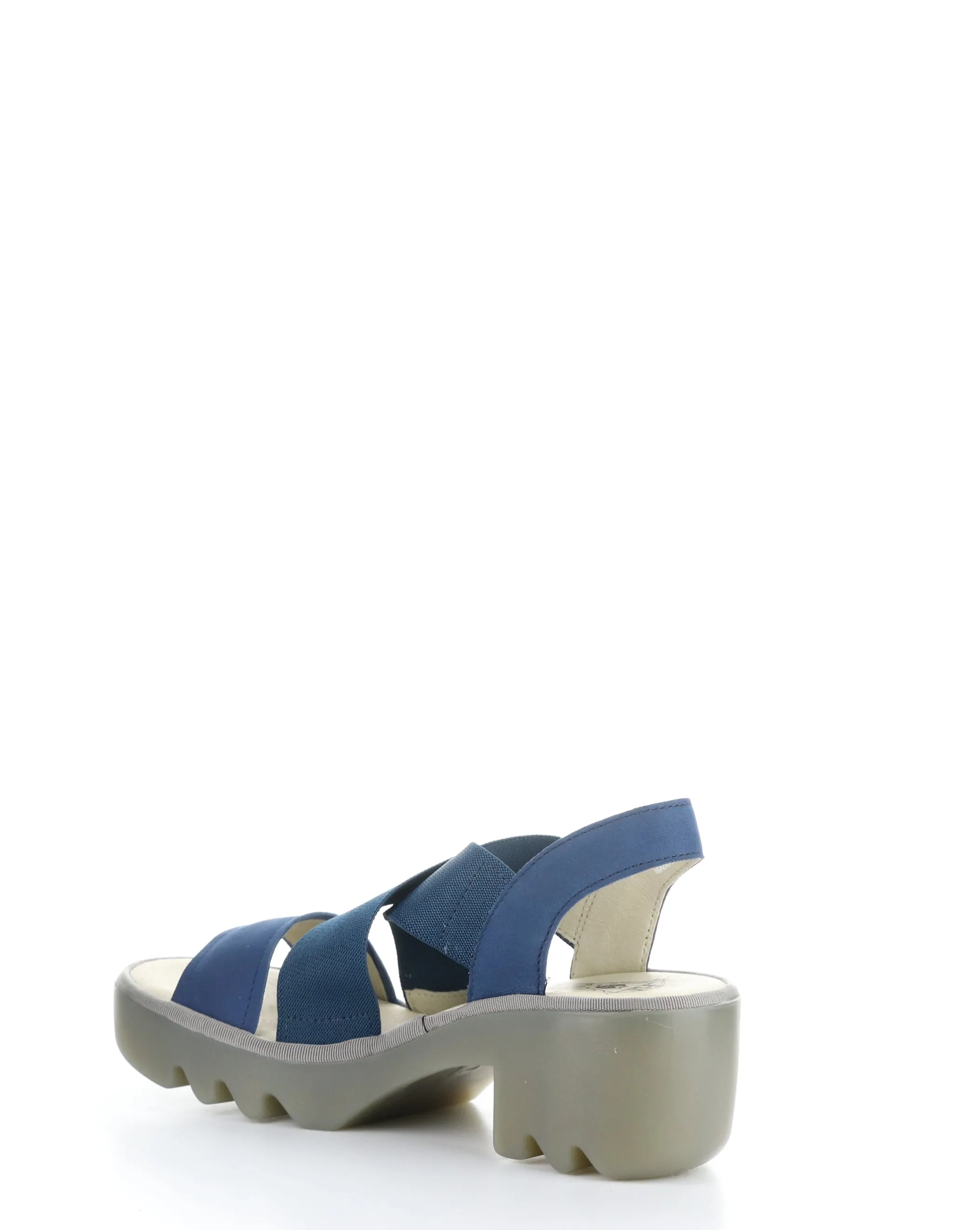 Blue Round Toe TAJI502FLY Sandals, Style 002