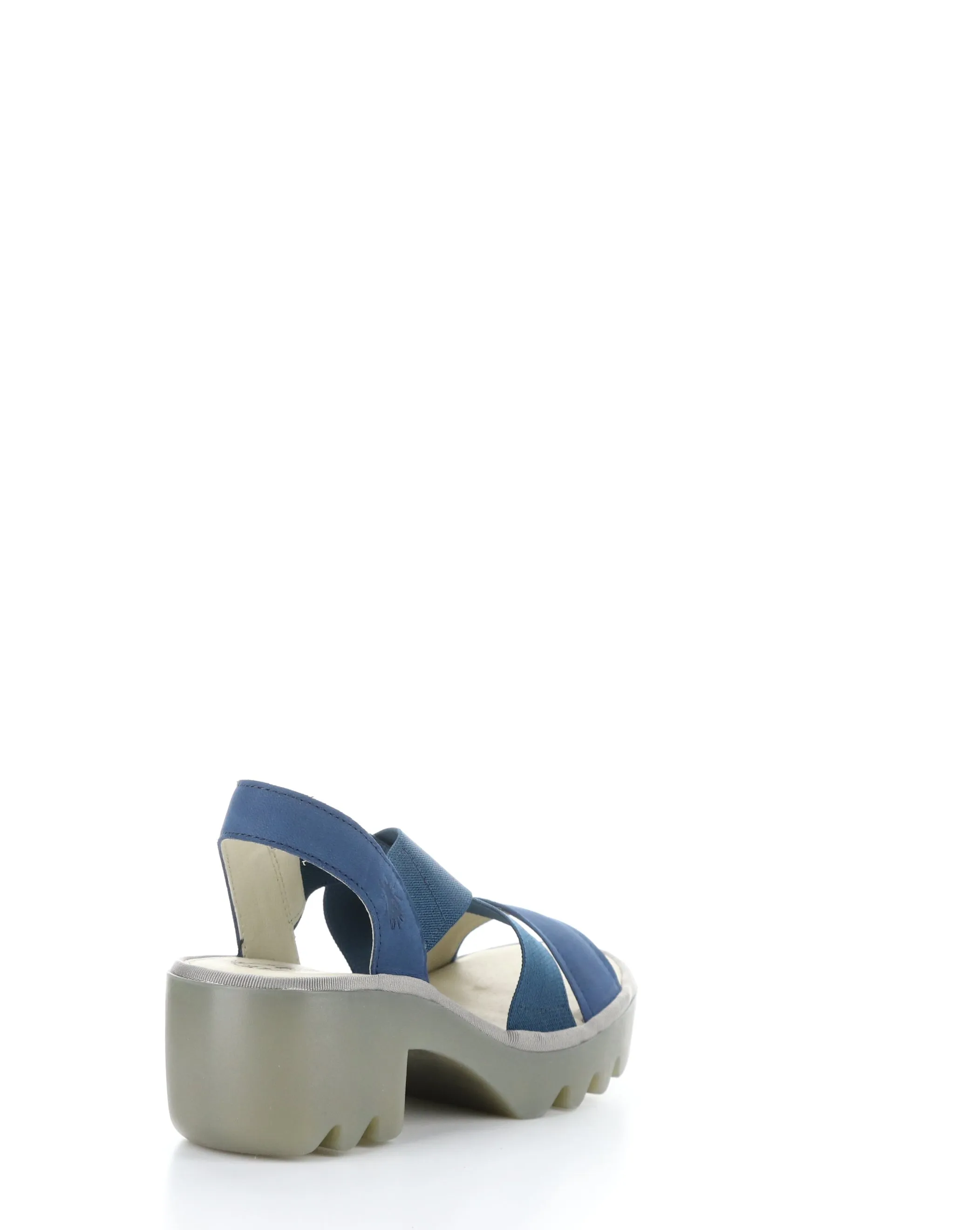 Blue Round Toe TAJI502FLY Sandals, Style 002