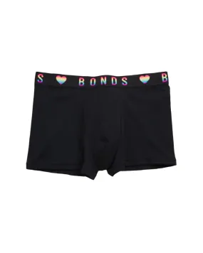 Bonds Men's Guyfront Pride Trunk Black Underwear