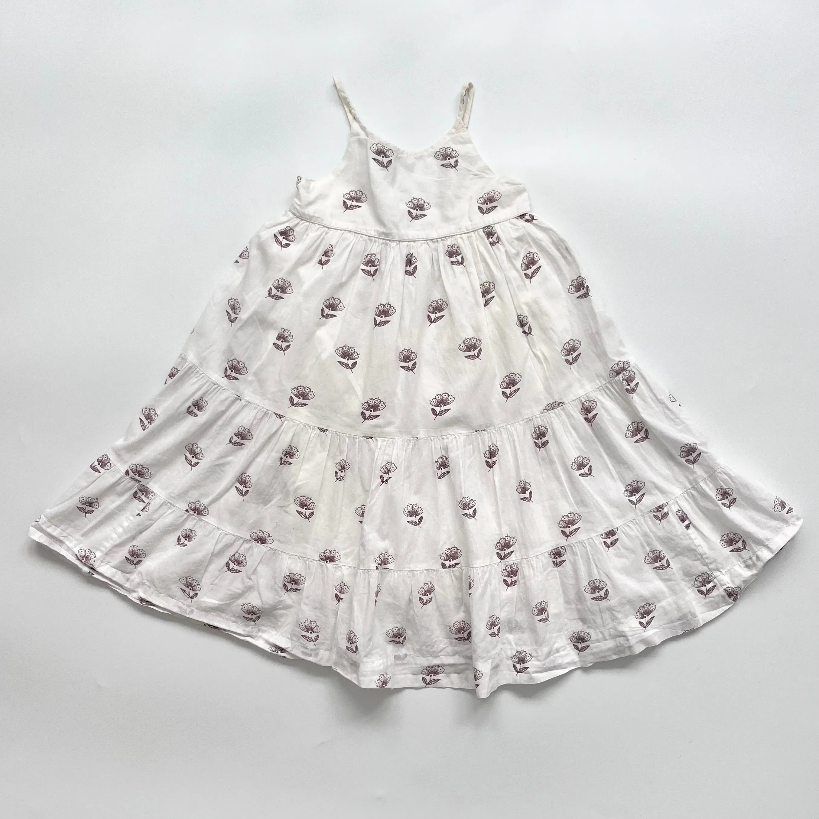 Bonpoint Floral Print Sundress 3 Years - Cotton Long-Length