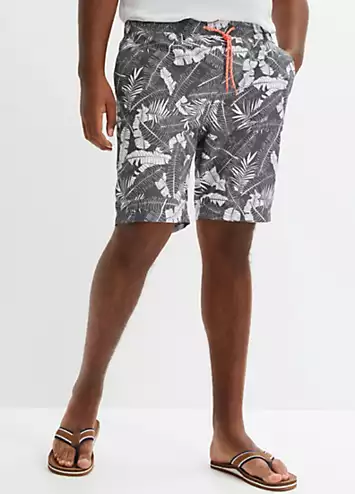 bonprix Leaf Print Swim Shorts | Grattan