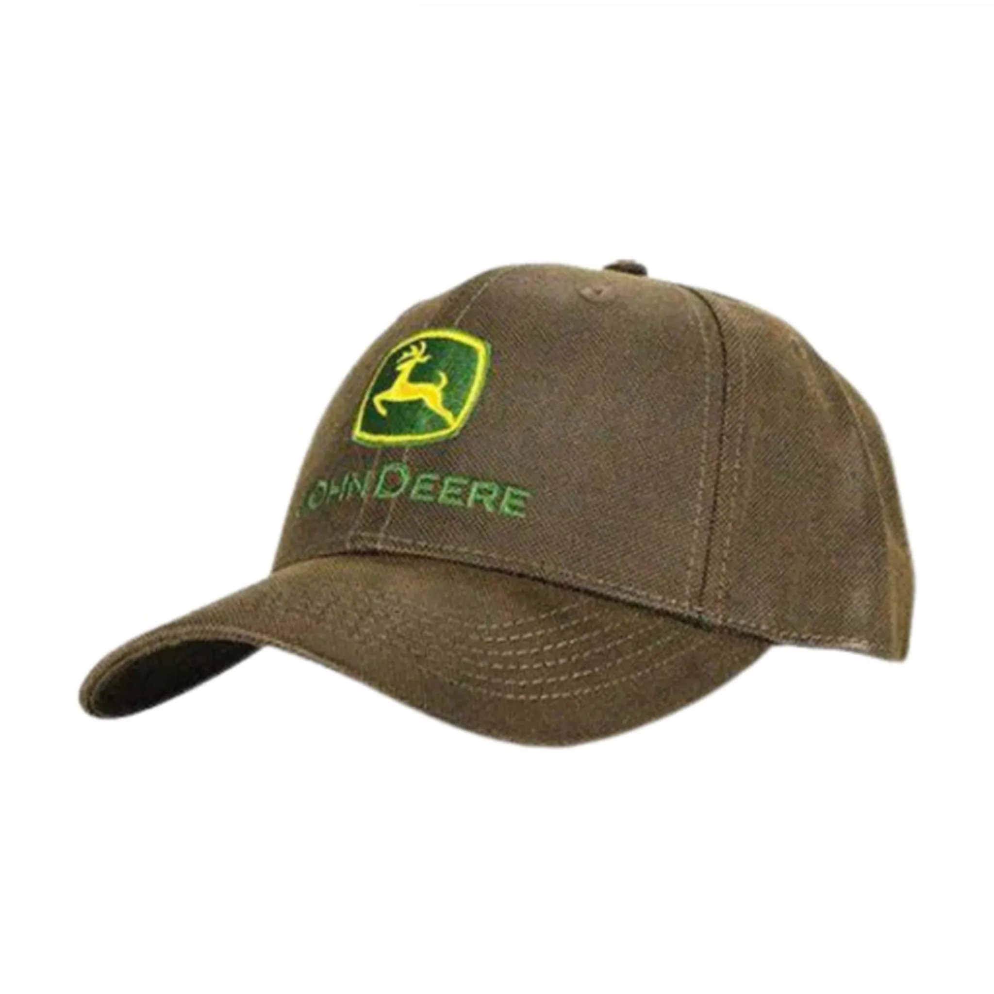 Brown John Deere Logo Cap