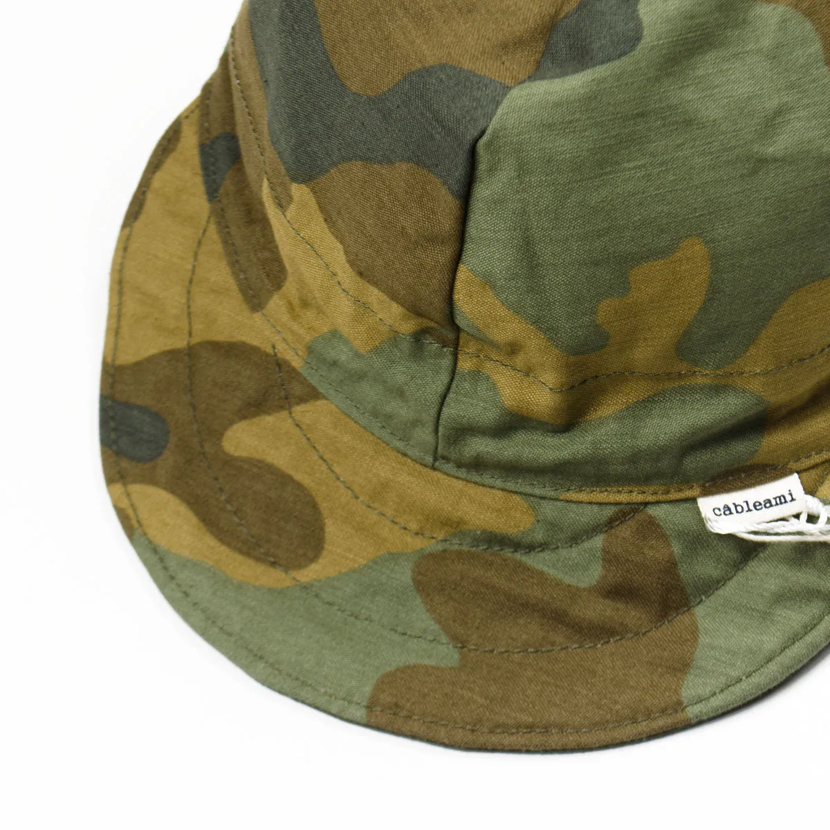 Cableami Ventile Reversible Olive Camo Cap