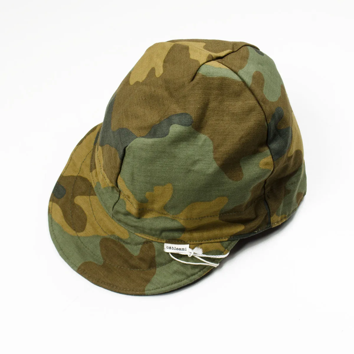 Cableami Ventile Reversible Olive Camo Cap