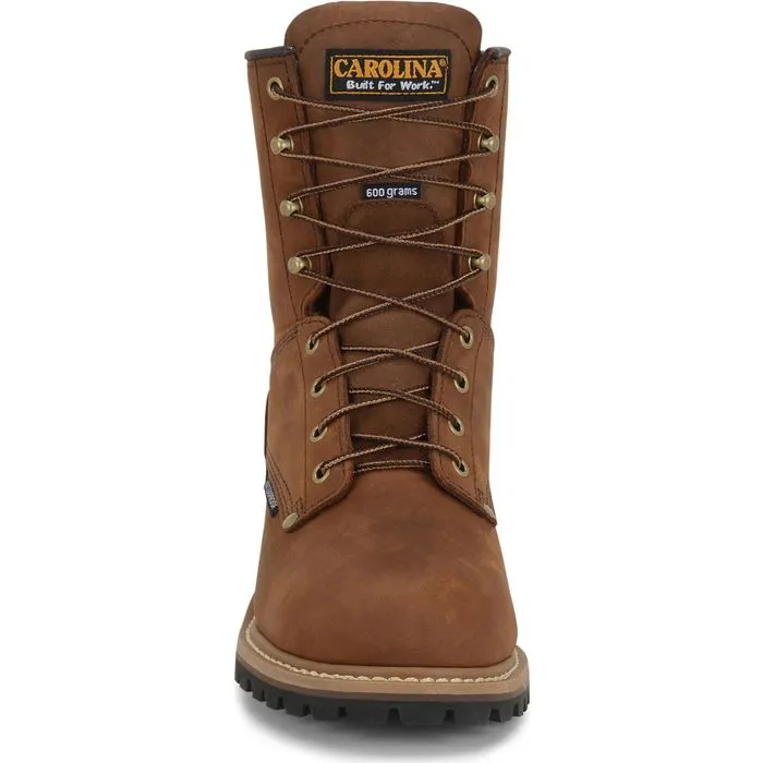 Carolina 5821 8 Steel Toe Insulated Waterproof Logger Boots